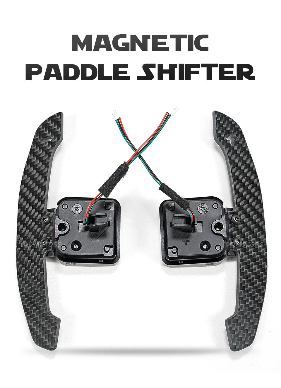 Magnetic Carbon Fiber Paddle Shifters For Audi B8/B8.5/B9/C8