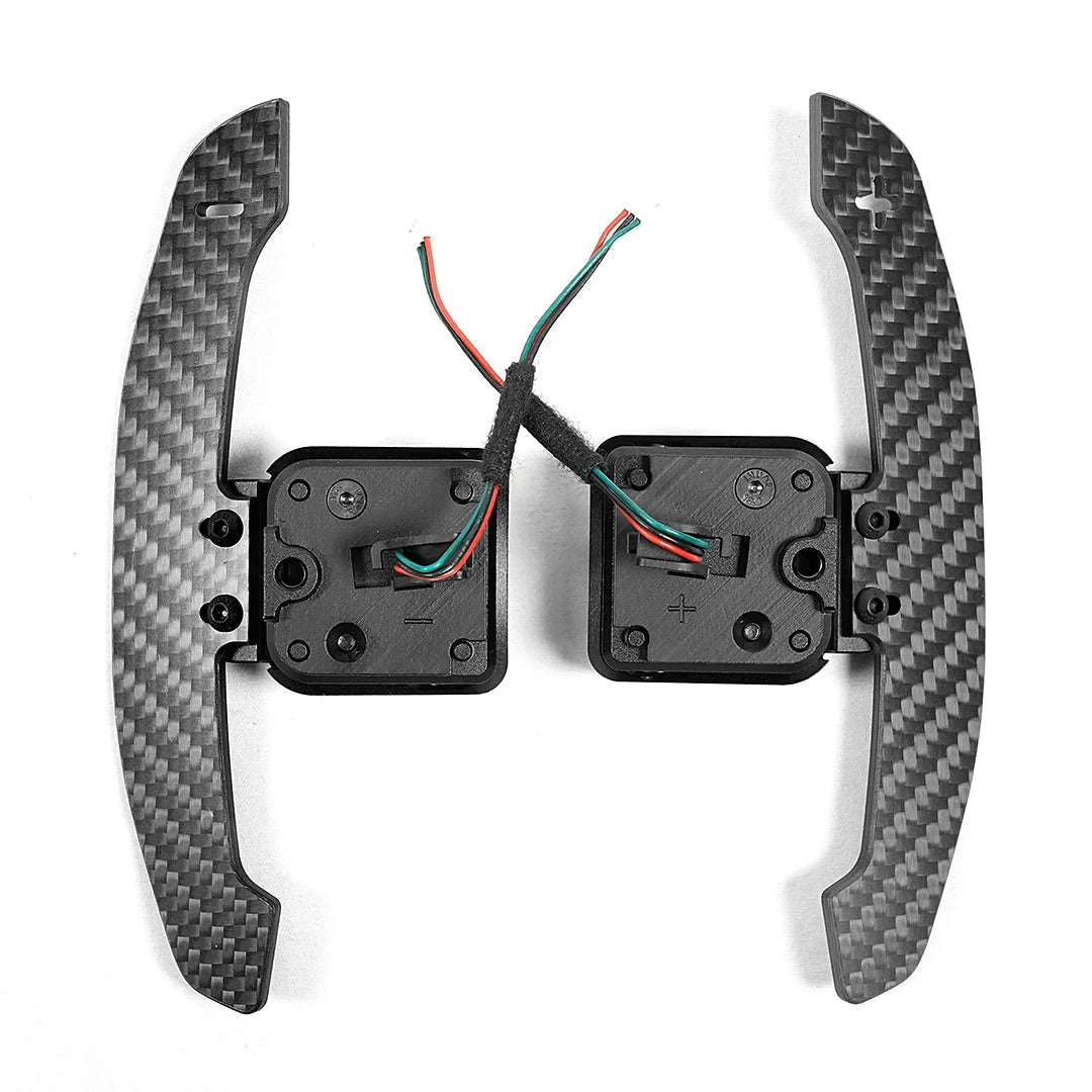 Magnetic Carbon Fiber Paddle Shifters For Audi B8/B8.5/B9/C8