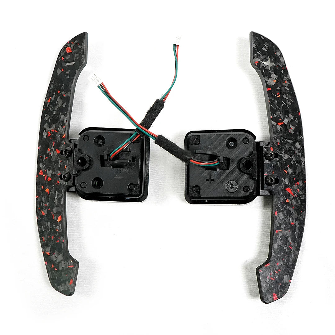 Magnetic Carbon Fiber Paddle Shifters For Audi B8/B8.5/B9/C8