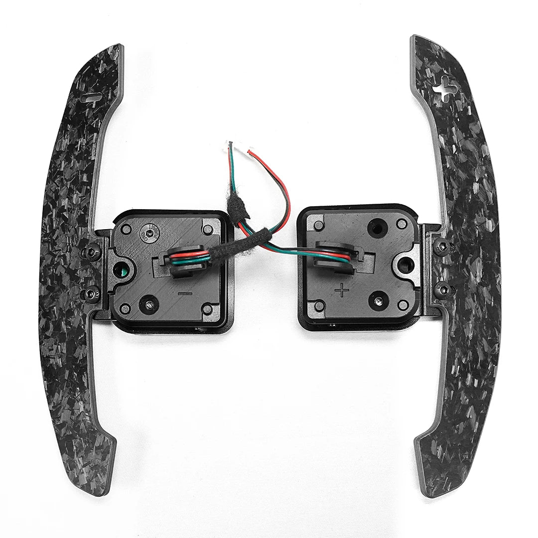 Magnetic Carbon Fiber Paddle Shifters For Audi B8/B8.5/B9/C8