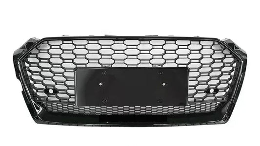 RS5 Style Front Mesh Grille for Audi A5/S5 B9 2017-2019 (Without Emblem)