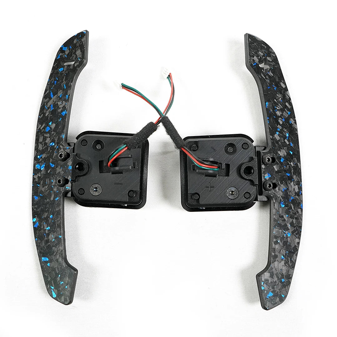 Magnetic Carbon Fiber Paddle Shifters For Audi B8/B8.5/B9/C8