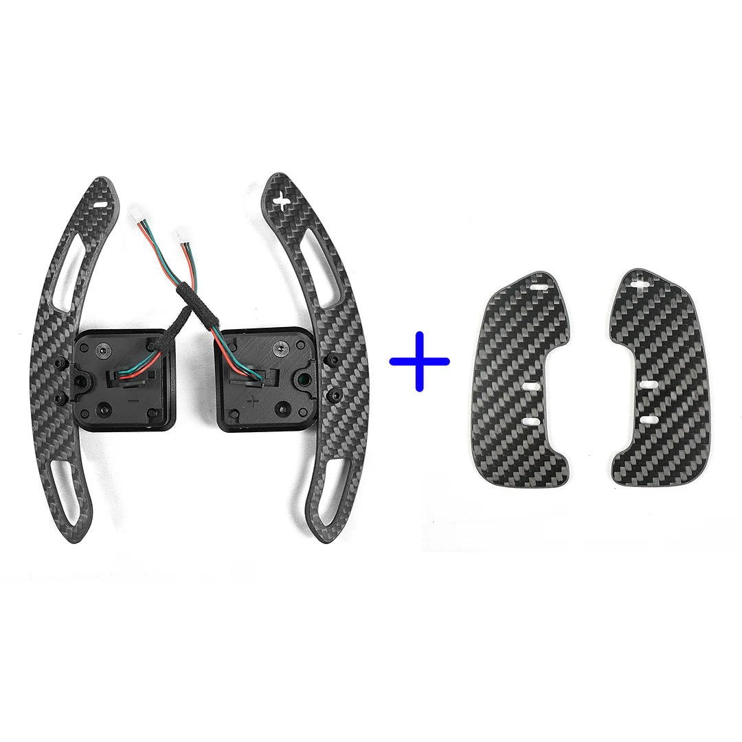 Magnetic Carbon Fiber Paddle Shifters For Audi B8/B8.5/B9/C8
