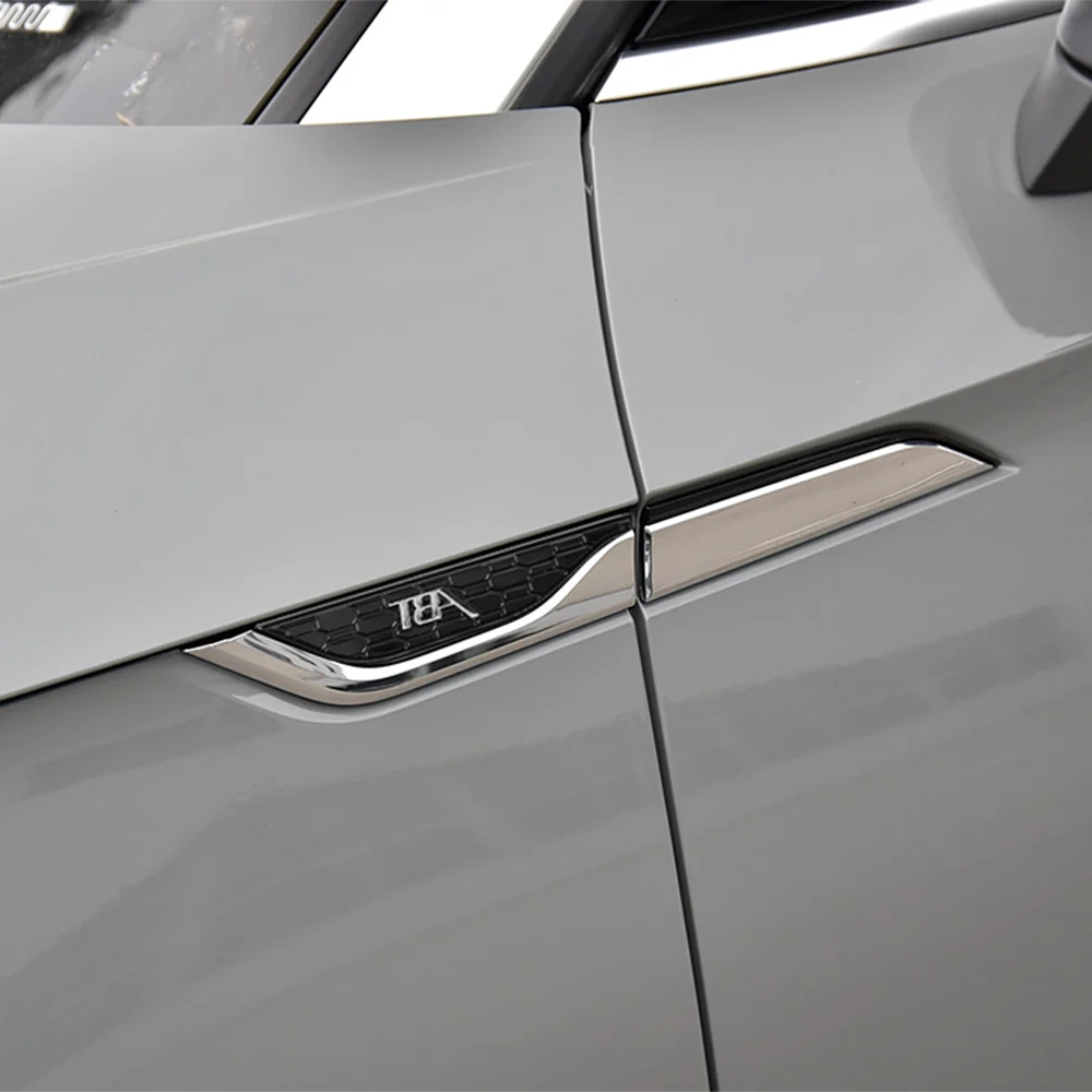 2pcs ABS Fender Emblem Stickers for Audi S-Line S5 RS5 A3 A4 A5 A6 A7