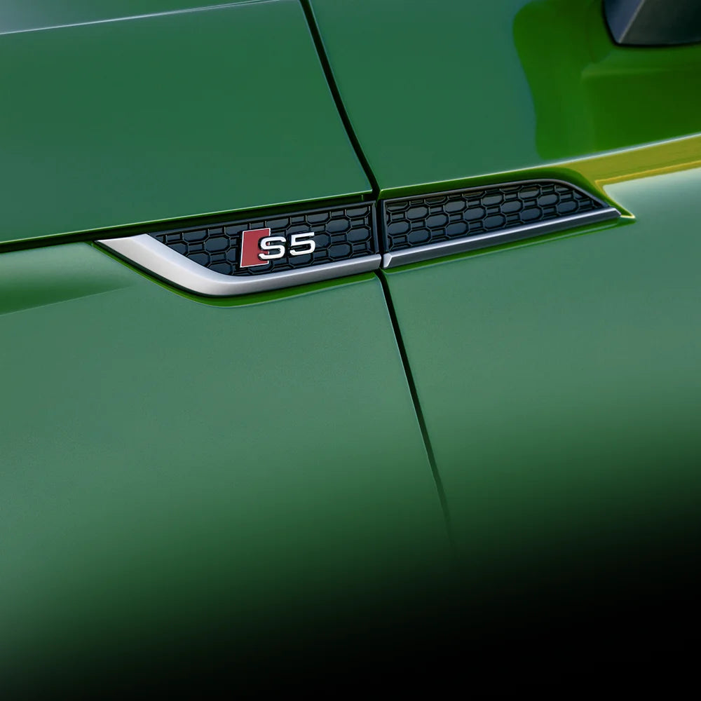 2pcs ABS Fender Emblem Stickers for Audi S-Line S5 RS5 A3 A4 A5 A6 A7